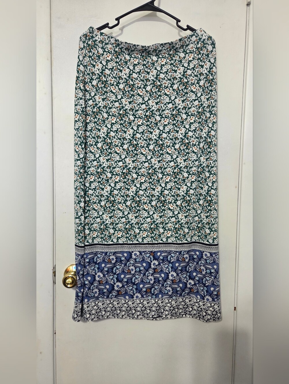 J.Jill Floral Maxi Skirt – Size Large